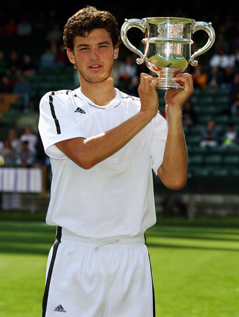 Grigor Dimitrov wins Wimbledon in 2008