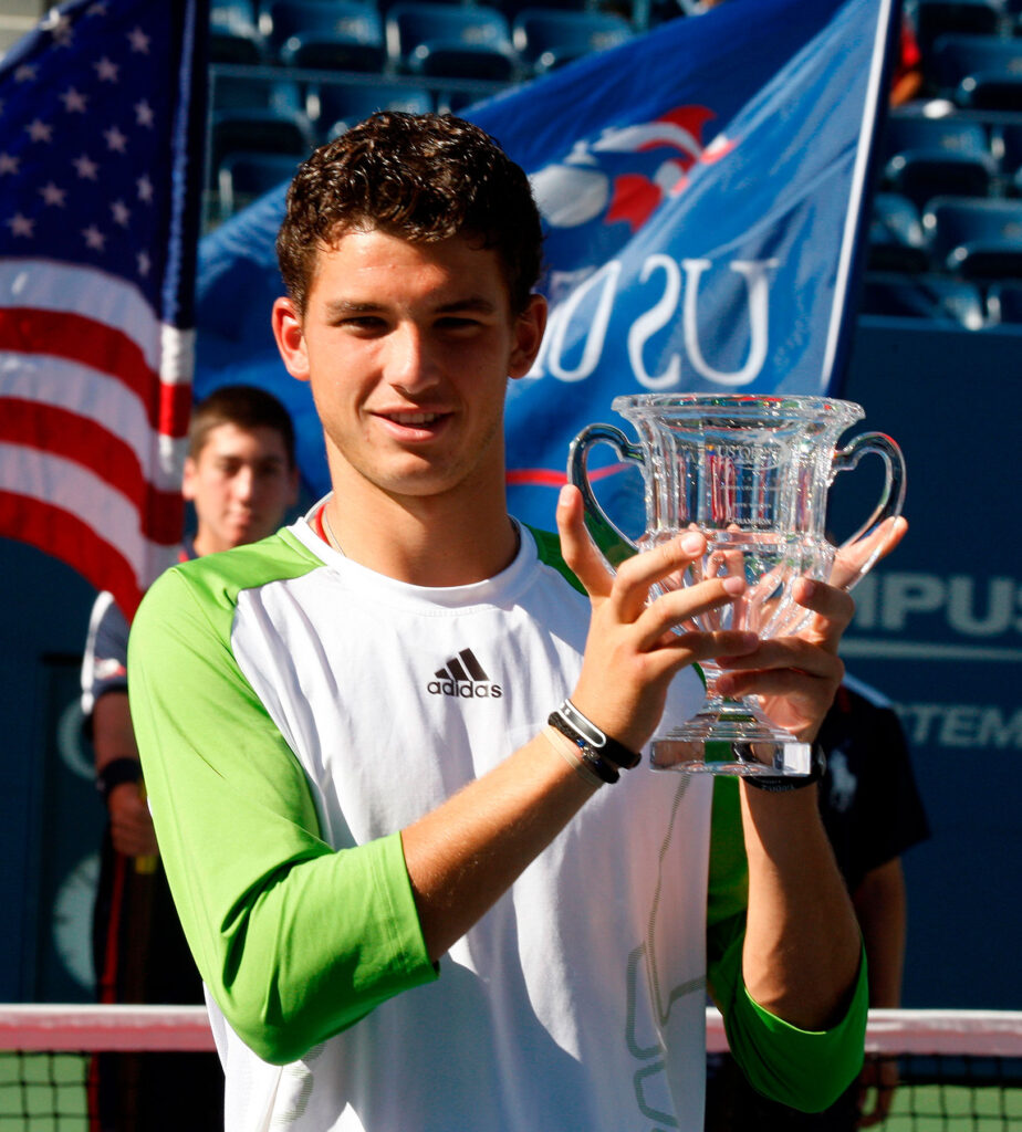 Dimitrov wins US Open 2008